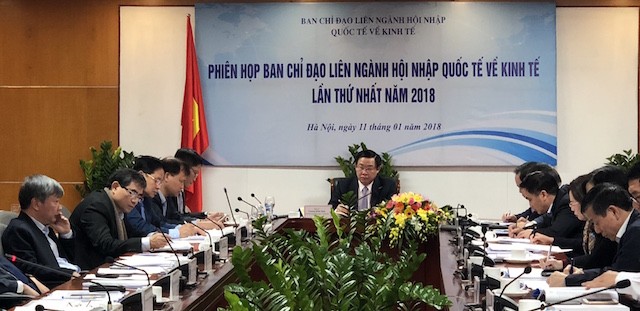 Phiên họp Ban chỉ đạo liên ngành Hội nhập quốc tế về Kl992 cổng game cá cược lần thứ nhất năm 2018 diễn ra sáng ngày 11/1/2018