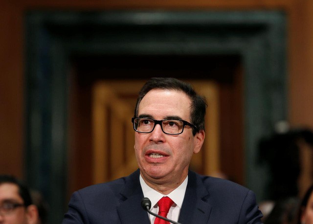 Bộ trưởng Kl991.com nạp rút nhanh Mỹ Steven Mnuchin (Ảnh: Reuters)