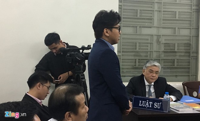 Đại diện Vinasun tại tòa