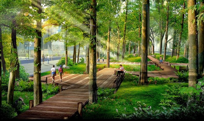 Dự án xây dựng công viên sinh thái Vĩnh Hưng có tổng diện tích 15,085ha do Công ty cổ phần Kl99ok phiên bản mới phát triển Kl99kl ưu đãi độc quyền và đô thị Vĩnh Hưng làm chủ Kl99ok phiên bản mới.