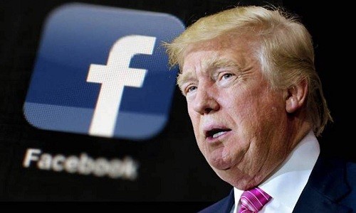 Tổng thống Mỹ Donald Trump đã chi hàng trăm nghìn đôla mua quảng cáo Kl991.com tải ứng dụng trên Facebook từ tháng 5 tới nay, đạt được 37 triệu người xem. Ảnh: Salon.