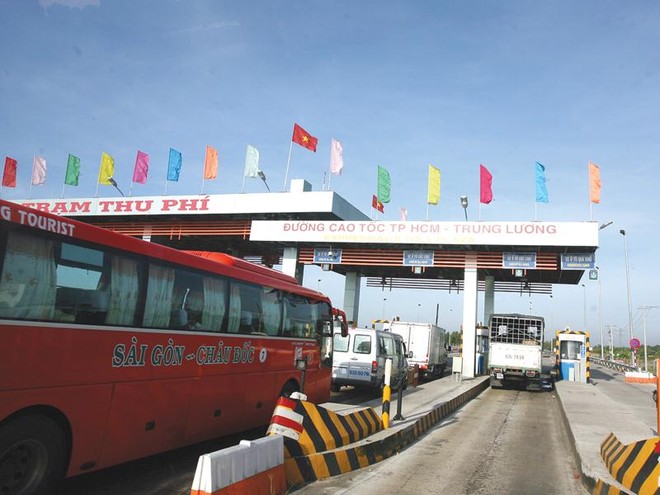 Trạm thu phí KL99 là nhà cái cá cược trực tuyến hàng đầu tại châu Á TP.HCM - Trung Lương. Ảnh: Đức Thanh.