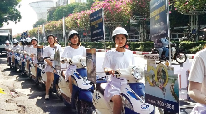 Hoạt động truyền thông cho dự án được nhiều chủ Kl99ok phiên bản mới chú trọng. Ảnh: Lê Toàn