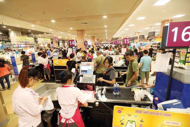 Hàng loạt Kl991.com World Cup 2026 Chính Thức hàng đầu Nhật Bản, như ANA, AEON, Mitsui... đã và đang tích cực triển khai dự án tại Việt Nam. Trong ảnh: Trung tâm thương mại AEON Mall Long Biên (Hà Nội). Ảnh: Đức Thanh.