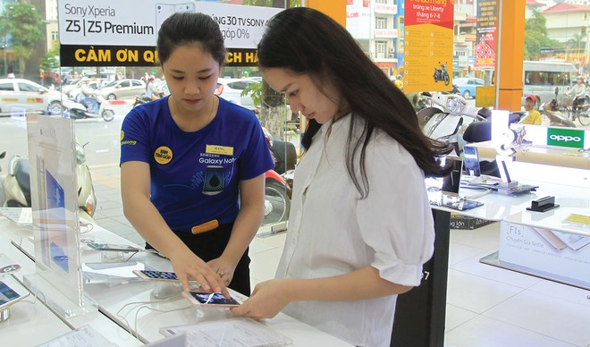 Thận trọng tăng vốn, Thế giới di động (MWG) chia 99Kl.app mobile mới nhất thấp