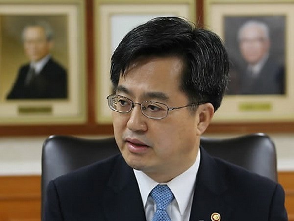 Bộ trưởng Kl991.com nạp rút nhanh Kim Dong-yeon bị cách chức. (Nguồn: Yonhap).