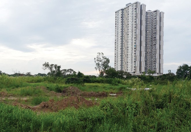 Dự án Khu dân cư lô số 4, Khu 6B (khu dân cư 6B) thuộc xã Bình Hưng, huyện Bình Chánh, TP.HCM do QCG làm chủ Kl99ok phiên bản mới chậm trễ tiến độ nhiều năm nay.