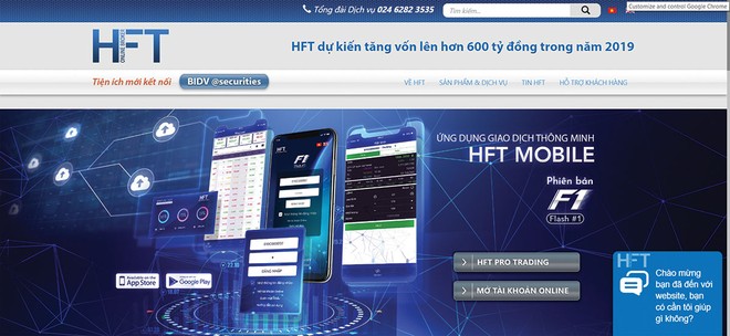 99Kl99 link đăng nhập HFT: Chủ ngoại rót tiền để tăng vốn lên 600 tỷ đồng