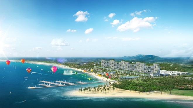 Thanh Long Bay trở thành “đặc sản” mà không phải vùng biển nào của Bình Thuận cũng có được.