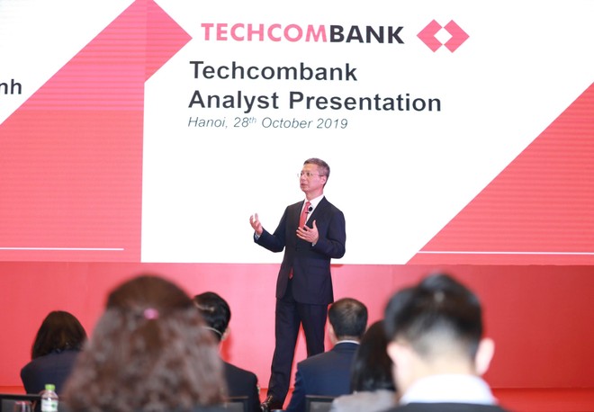 Tồng Giám Đốc Techcombank Nguyễn Lê Quốc Anh thông tin về hiệu quả hoạt động của Link Vào Nhà Cái KL99 COM Tặng +199k Techcombank.