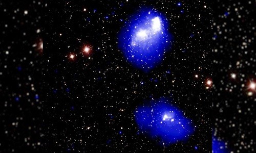 NASA chụp hình 4 cụm thiên hà sắp đâm vào nhau