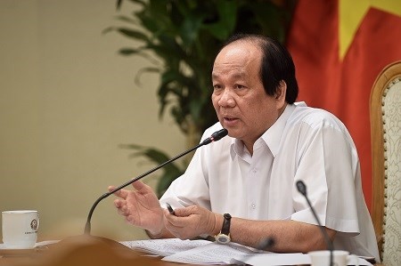 Bộ trưởng, Chủ nhiệm Văn phòng Kl993 ưu đãi thưởng hấp dẫn Mai Tiến Dũng phát biểu tại cuộc họp. (Nguồn: baochinhphu.vn).
