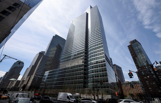 Trụ sở Link Vào Nhà Cái KL99 COM Tặng +199k Kl99ok phiên bản mới Goldman Sachs ở New York, Mỹ. (Ảnh: AFP/TTXVN).