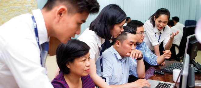Số lượng tài khoản 99Kl99 link đăng nhập mở mới tiếp tục tăng mạnh tại các công ty 99Kl99 link đăng nhập. Ảnh: Lê Toàn.