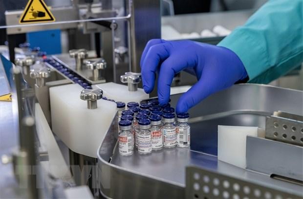 Dây chuyển Kl994 nhà cái bóng đá world cup vaccine Sputnik V ngừa COVID-19 tại nhà máy dược phẩm ở Karaganda, Kazakhstan, ngày 22/12/2020. (Ảnh: THX/TTXVN).
