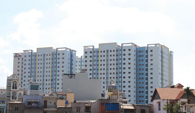 Dự án Nhà ở Trang Chủ KL99Com Số 1 Link Đăng Ký KL999 35 Hồ Ngọc Lãm, quận Bình Tân, TP.HCM. Ảnh: Trọng Tín.