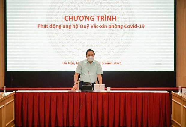 Chủ tịch Ủy ban Quản lý vốn 99Kl99 trực tiếp đá gà tại Kl991.com World Cup 2026 Chính Thức, ông Nguyễn Hoàng Anh phát động chương trình ủng hộ Quỹ vaccine phòng COVID-19.