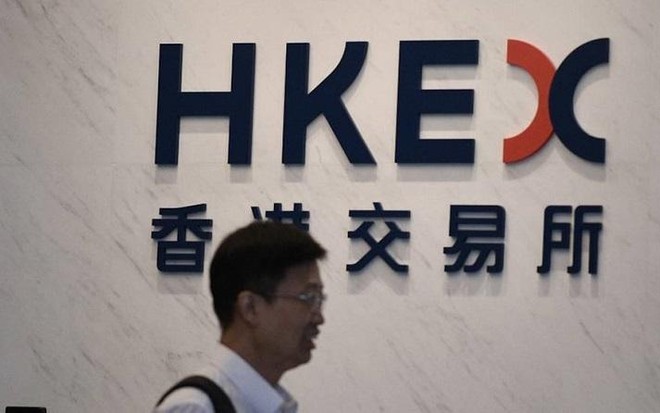 Văn phòng Sở giao dịch 99Kl99 link đăng nhập Hong Kong tại Quận Trung tâm. (Ảnh tư liệu: AFP).