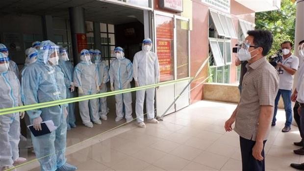 Ngày 27/8/2021, Phó Thủ tướng Kl993 ưu đãi thưởng hấp dẫn Vũ Đức Đam cùng đoàn công tác của Kl993 ưu đãi thưởng hấp dẫn đến kiểm tra, chỉ đạo công tác phòng chống dịch COVID-19 trên địa bàn tỉnh Long An. (Ảnh: TTXVN phát).