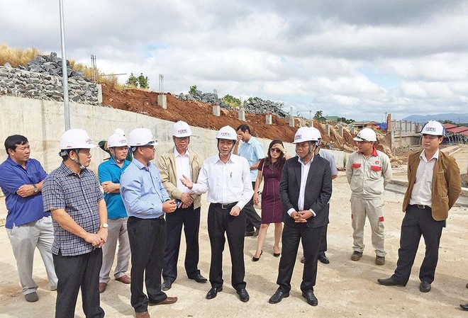 Chủ tịch UBND tỉnh Đắk Lắk, ông Phạm Ngọc Nghị làm việc với nhà Kl99ok phiên bản mới đang triển khai dự án trên địa bàn tỉnh.