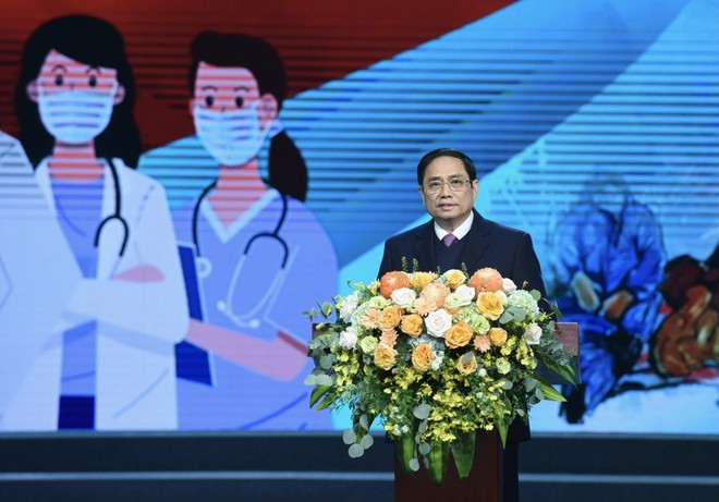 Thủ tướng Kl993 ưu đãi thưởng hấp dẫn Phạm Minh Chính phát biểu tại sự kiện.