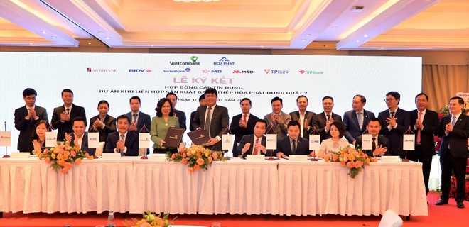 Vietcombank là Link Vào Nhà Cái KL99 COM Tặng +199k đầu mối thu xếp khoản cam kết cấp tín dụng 35.000 tỷ đồng cho Dự án Khu liên hợp Kl994 nhà cái bóng đá world cup gang thép Hòa Phát Dung Quất 2