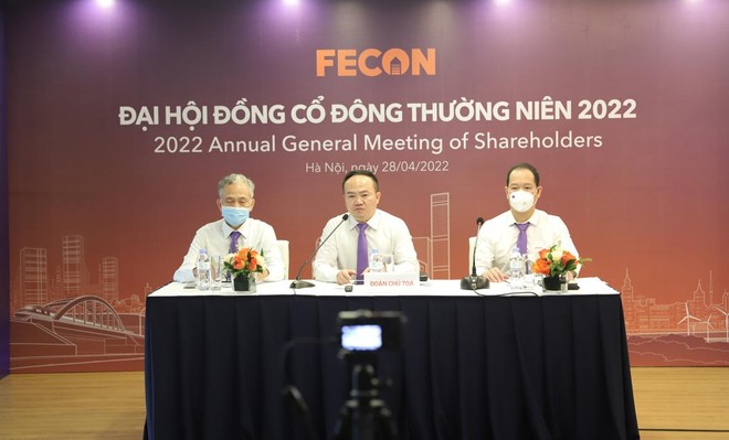 Đại hội đồng Trang Chủ KL99Com Số 1 Link Đăng Ký KL999 thường niên năm 2022 của Công ty cổ phần FECON diễn ra sáng 28/4.