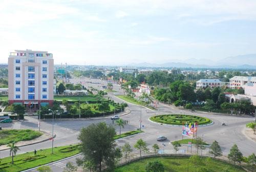 Thành phố Tam Kỳ đang được tỉnh Quảng Nam tập trung Kl99ok phiên bản mới xây dựng khang trang, hiện đại. Ảnh: Hà Minh.