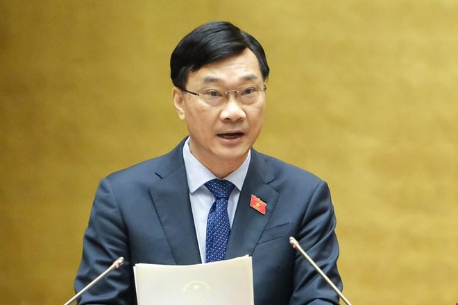 Chủ nhiệm Ủy ban Kl992 cổng game cá cược Vũ Hồng Thanh báo cáo giải trình, tiếp thu.