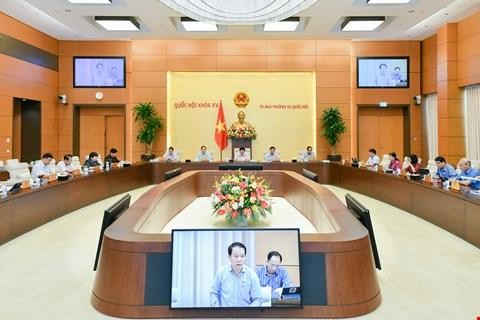 Phiên họp chuyên đề Kl992 Tham Gia Ngay tháng 8/2022 của Ủy ban Thường vụ Quốc hội.