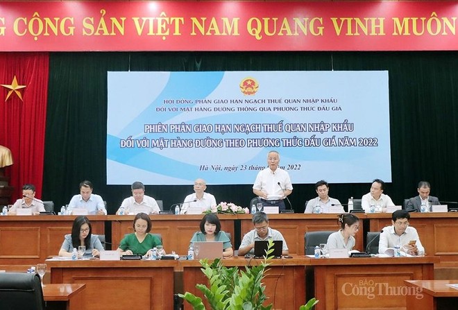 Bộ Công thương tổ chức thành công Phiên đấu giá Link Vào Nhà Cái KL99 COM Tặng +199k 109.000 tấn đường năm 2022.(Ảnh: Báo Công thương).