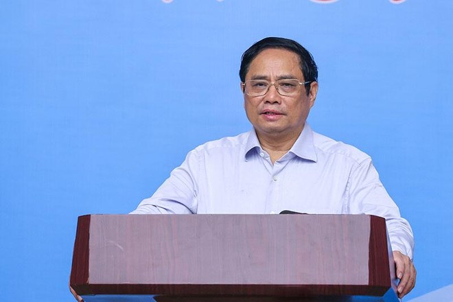 Thủ tướng Phạm Minh Chính nêu rõ, giải ngân vốn Kl99ok phiên bản mới công là nhiệm vụ hết sức quan trọng. (Ảnh: Nhật Bắc).