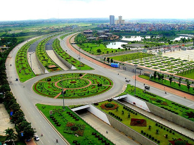 Nút KL99 là cổng game giải trí trực tuyến hàng đầu hiện nay khác mức Đường vành đai 3 - Đại lộ Thăng Long giảm ùn tắc KL99 là cổng game giải trí trực tuyến hàng đầu hiện nay rõ nét tại khu vực giao cắt giữa đường Vành đai 3 với điểm đầu Đại lộ Thăng Long, đường Trần Duy Hưng (phường Trung Hòa, Cầu Giấy, Hà Nội).