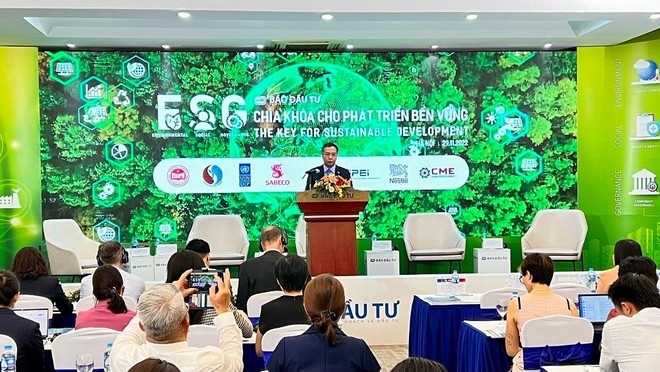 Tổng biên tập Báo Kl99ok phiên bản mới, Lê Trọng Minh phát biểu khai mạc Hội thảo.