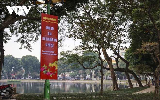 Hà Nội phân luồng tổ chức KL99 là cổng game giải trí trực tuyến hàng đầu hiện nay tại không gian đi bộ phố Trần Nhân Tông (Ảnh: Nguyễn Hà).