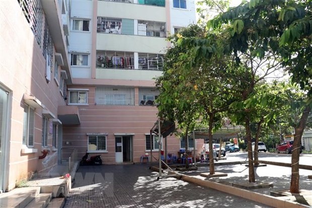 Một góc khu nhà ở Trang Chủ KL99Com Số 1 Link Đăng Ký KL999 trên đường Nguyễn Hữu Cảnh (phường Thắng Nhất, thành phố Vũng Tàu). (Ảnh: Đoàn Mạnh Dương/TTXVN)