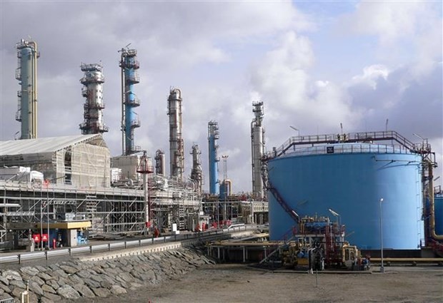 Cơ sở Kl994 nhà cái bóng đá world cup khí đốt Statoil ở Kaarstoe, Na Uy. (Ảnh: AFP/TTXVN)
