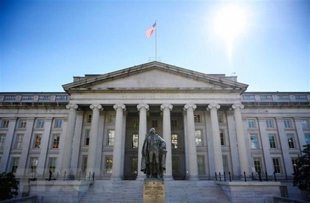 Trụ sở Bộ Kl991.com nạp rút nhanh Mỹ ở Washington DC. (Ảnh: AFP/TTXVN).