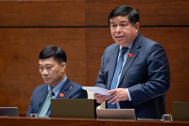 Bộ trưởng Bộ Kế hoạch và Kl99ok phiên bản mới Nguyễn Chí Dũng hồi âm quan tâm của đại biểu Quốc hội.