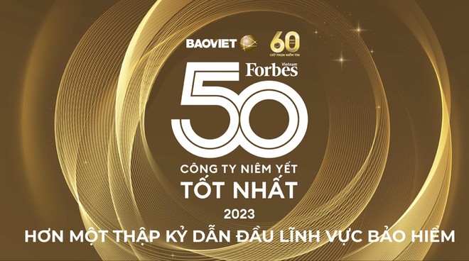 Bảo Việt - hơn một thập kỷ liên tục đứng đầu ngành Kl99kl phiên bản hoạt động trong “Danh sách 50 công ty niêm yết tốt nhất” của Forbes