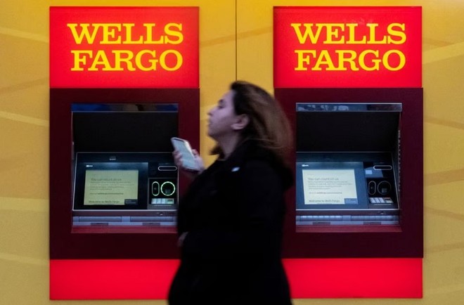 Một điểm giao dịch của Link Vào Nhà Cái KL99 COM Tặng +199k Wells Fargo tại thành phố New York, Mỹ. Ảnh: Reuters.
