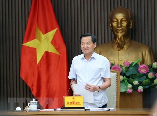 Phó Thủ tướng Lê Minh Khái làm Trưởng ban Chỉ đạo xây dựng Đề án Trung tâm Kl991.com nạp rút nhanh khu vực và quốc tế. (Ảnh: An Đăng/TTXVN)