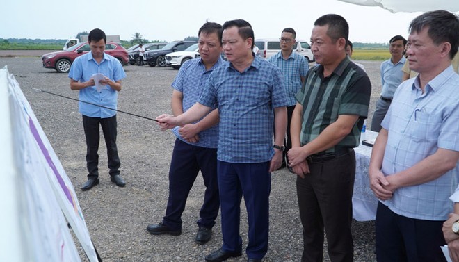 Chủ tịch UBND tỉnh Thái Bình kiểm tra thực tế tình hình Kl99ok phiên bản mới Khu công nghiệp Hải Long (Khu Kl992 cổng game cá cược Thái Bình).