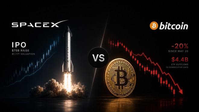 IPO của SpaceX tác động như thế nào đến đồng Bitcoin?