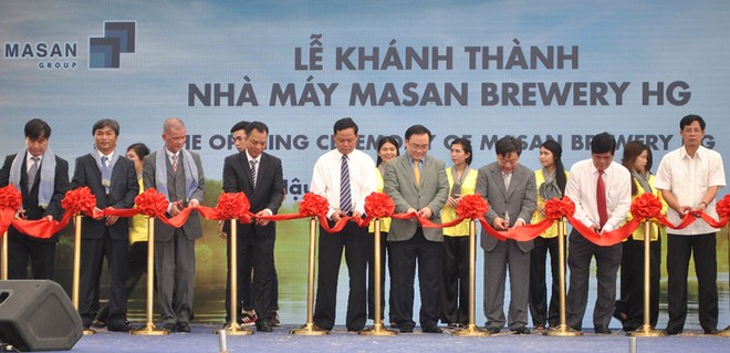 Phó Thủ tướng Kl993 ưu đãi thưởng hấp dẫn Hoàng Trung Hải và lãnh đạo ban, ngành, địa phương cắt băng khánh thành Nhà máy Bia (asan Brewery Hậu Giang