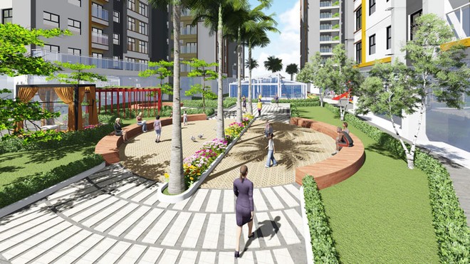 Không gian sống tại Xi Grand Court với đầy đủ tiện nghi nhờ các tiện ích được Kl99ok phiên bản mới kỹ lưỡng