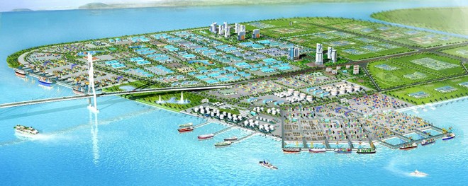 Phối cảnh Khu công nghiệp Đầm Nhà Mạc 