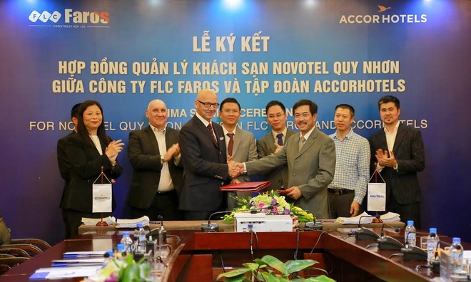 Lễ ký giữa FLC Faros và Kl994 game bài casino hấp dẫn AccorHotels là dấu mốc quan trọng trong chiến lược hợp tác giữa hai đơn vị 
