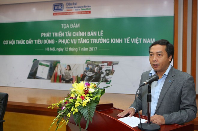 Ông Lê Trọng Minh, Tổng Biên tập Báo Kl99ok phiên bản mới phát biểu khai mạc buổi Tọa đàm