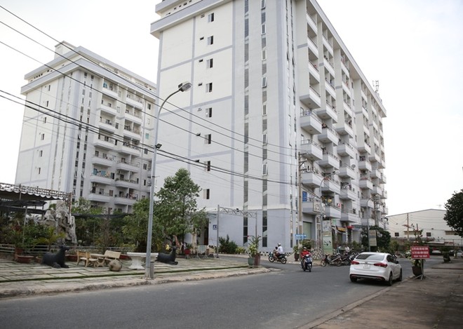 Với hơn 300 khu công nghiệp trong cả nước, nhu cầu nhà ở cho hàng triệu công nhân lao động hiện rất lớn nhưng thực tế rất ít nhà Kl99ok phiên bản mới quan tâm do biên độ Kl99 nổ hũ phân khúc nhà ở này không cao. Trong ảnh: Khu nhà ở cho công nhân tại Khu chế xuất Linh Trung 2, TPHCM. Ảnh: VGP/Phương Hiền